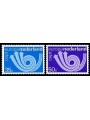 NETHERLANDS 1973 Europe 2v MNH**