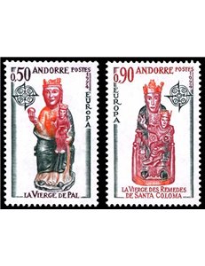 ANDORRA FRANCESE 1974 Europa 2v MNH**