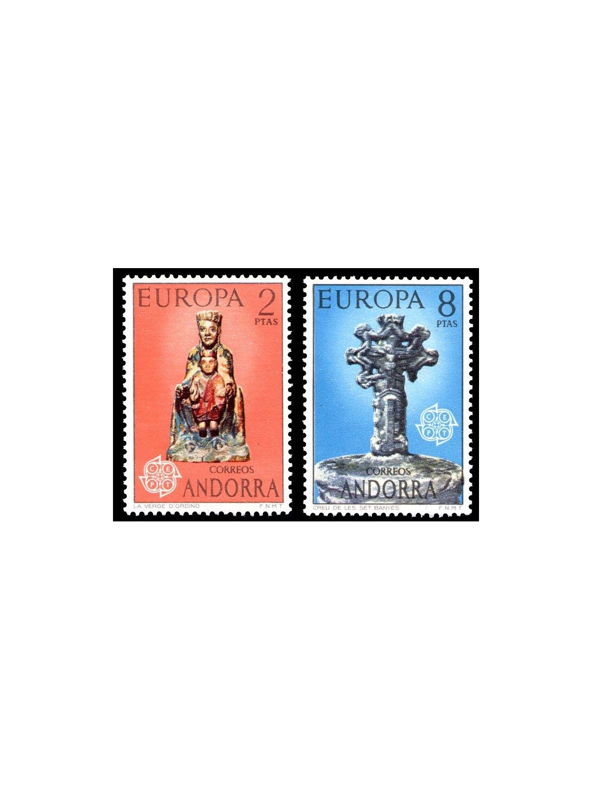 ANDORRA SPAGNOLA 1974 Europa 2v MNH**