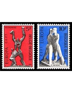 BELGIO 1974 Europa 2v MNH**