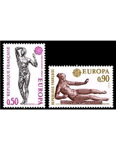 FRANCIA 1974 Europa 2v MNH**