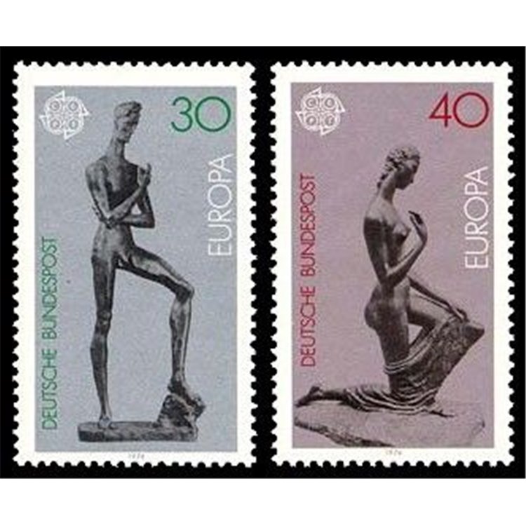 GERMANY BRD 1974 Europe 2v MNH**