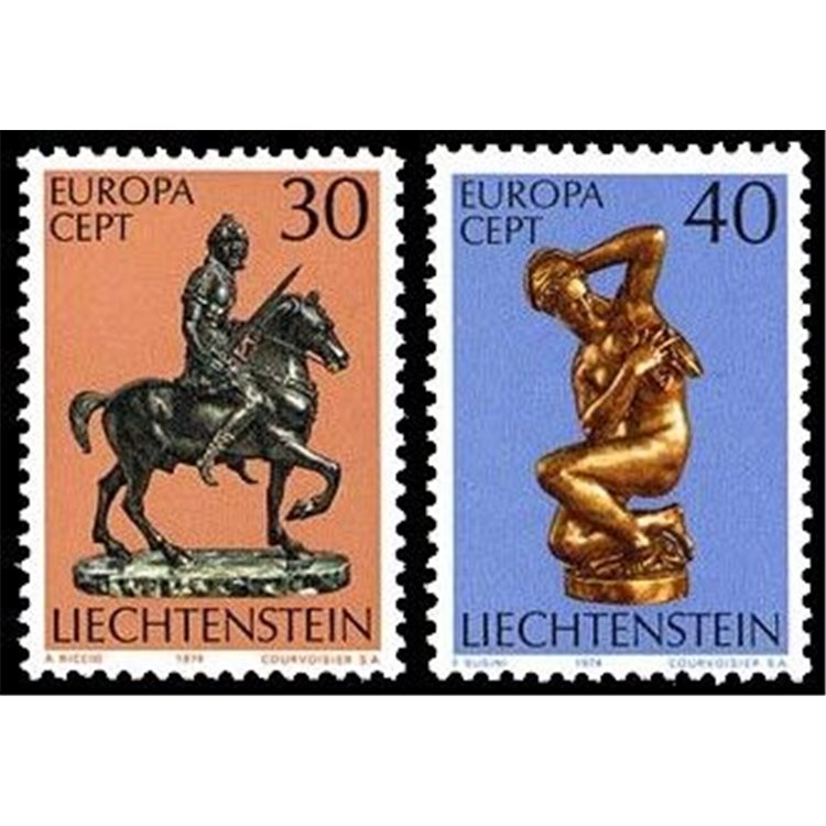 LIECHTENSTEIN 1974 Europa 2v MNH**