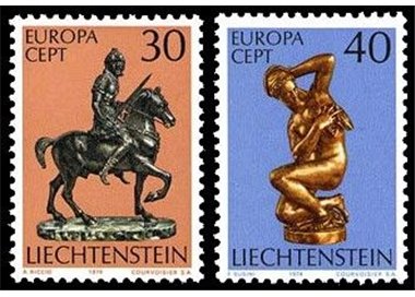 LIECHTENSTEIN 1974 Europe 2v MNH**