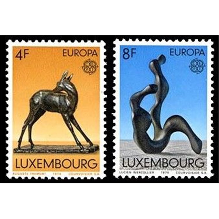 LUSSEMBURGO 1974 Europa 2v MNH**