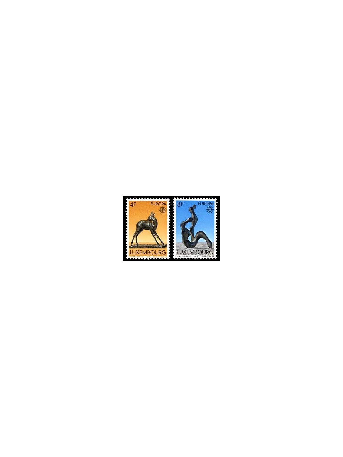 LUXEMBOURG 1974 Europe 2v MNH**