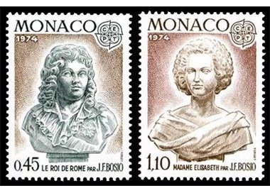 MONACO 1974 Europe 2v MNH**