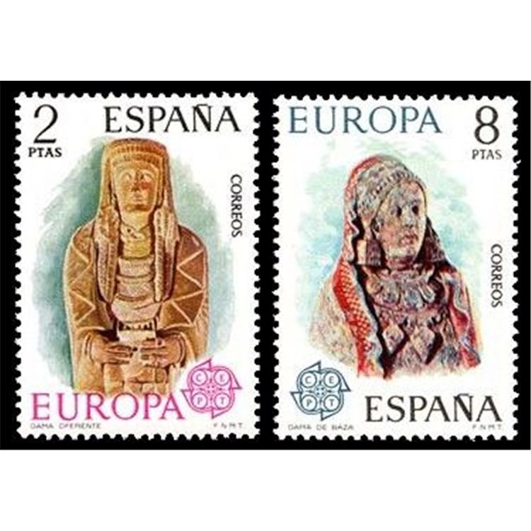SPAIN 1974 Europe 2v MNH**