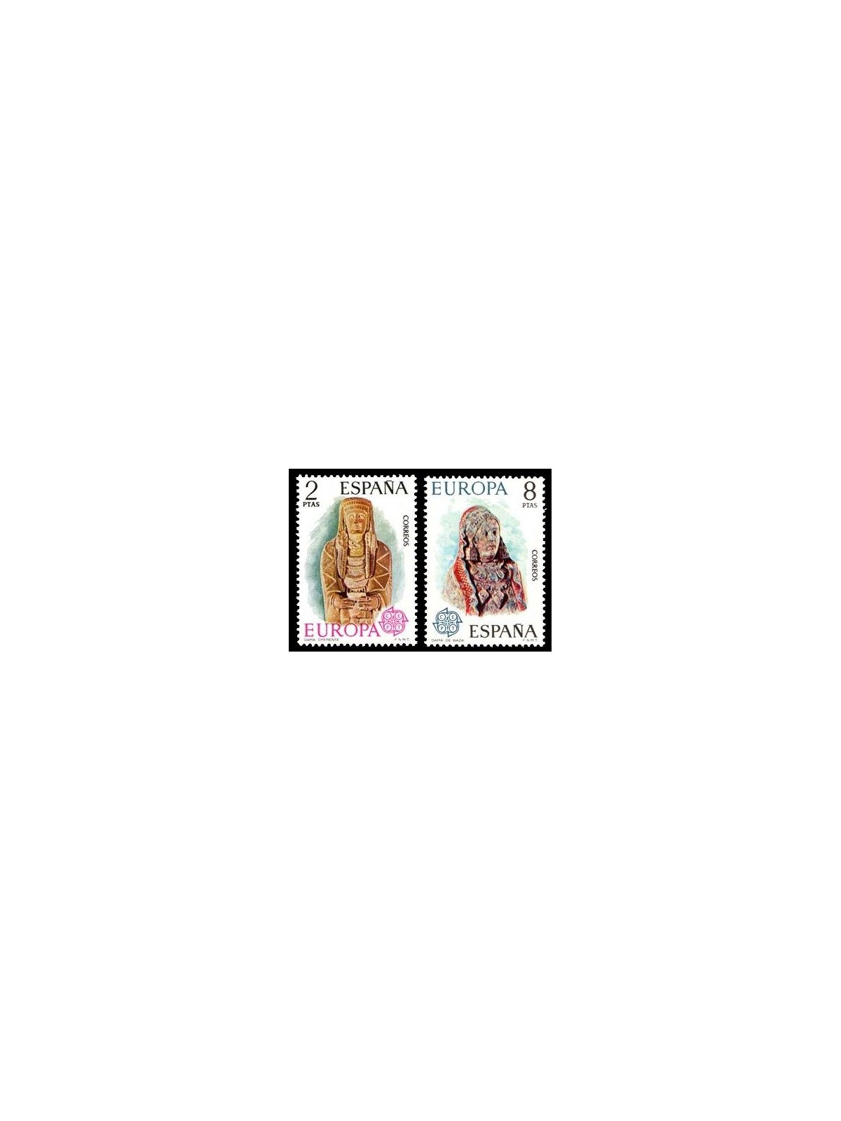 SPAIN 1974 Europe 2v MNH**