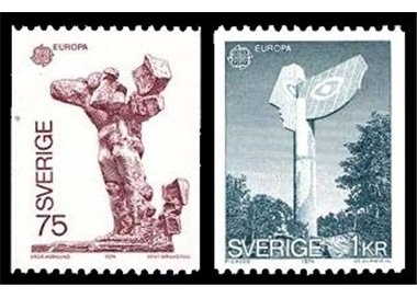 SWEDEN 1974 Europe 2v MNH**