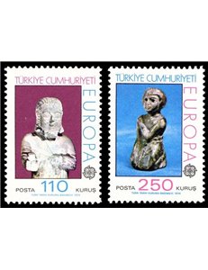 TURCHIA 1974 Europa 2v MNH**