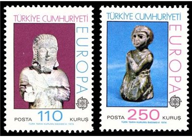 TURCHIA 1974 Europa 2v MNH**