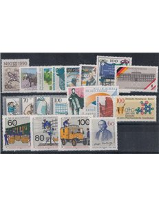 BERLIN 1990 Complete year 20v MNH**