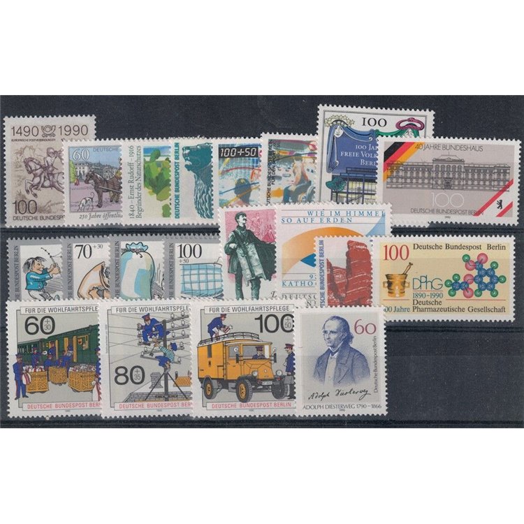 BERLINO 1990 Annata completa 20v MNH**