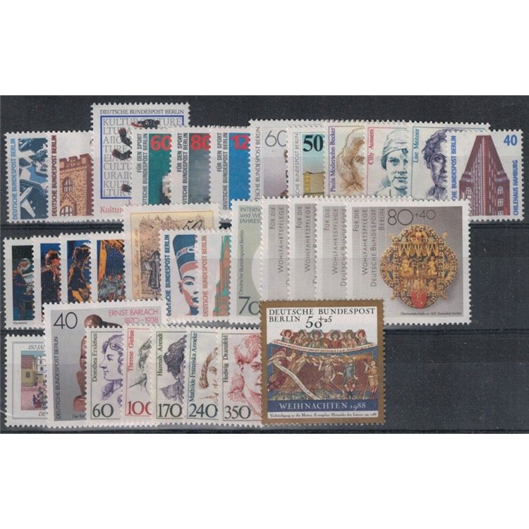 BERLINO 1988 Annata completa 32v MNH**