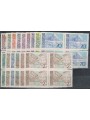 LIECHTENSTEIN 1972-73 Vedute (in quartina) 15v MNH**