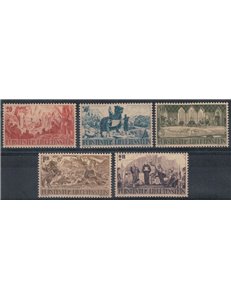 LIECHTENSTEIN 1942 Monforte Possessions 5v MNH**