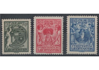 LIECHTENSTEIN 1932 Pro children's works 3v MH*