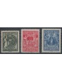 LIECHTENSTEIN 1932 Pro opere per l'infanzia 3v MH*