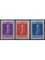 LIECHTENSTEIN 1933 80° compleanno del Principe Francesco I 3v MH*