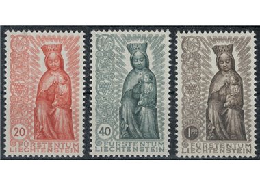 LIECHTENSTEIN 1954 Marian Year 3v MNH**