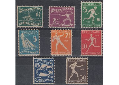 HOLLAND 1928 Amsterdam Olympics 8v MH*