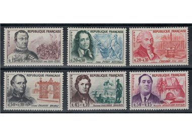 FRANCE 1961 Pro Red Cross 6v MNH**