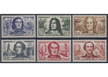 FRANCE 1959 Pro Red Cross 6v MNH**
