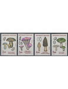 FRANCE 1987 Nature, mushrooms 4v MNH**