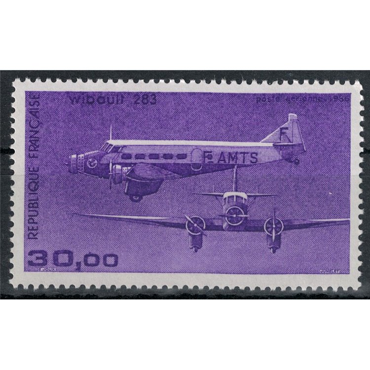 FRANCE 1986 Trimotor Wibault 283, airmail MNH**