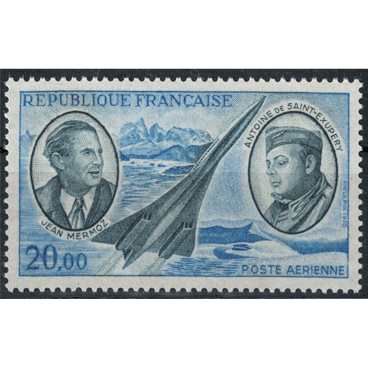 FRANCE 1970 Aviation Pioneers, Airmail MNH**