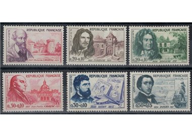 FRANCIA 1960 Pro Croce Rossa 6v MNH**