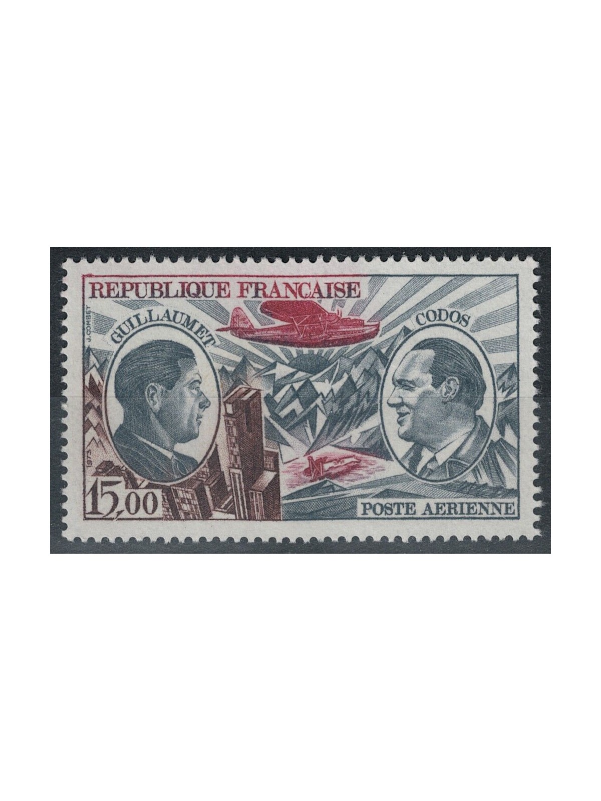 FRANCE 1973 Aviation Pioneers, Airmail MNH**