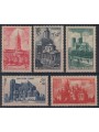 FRANCIA 1947 Cattedrali di Francia 5v MH*