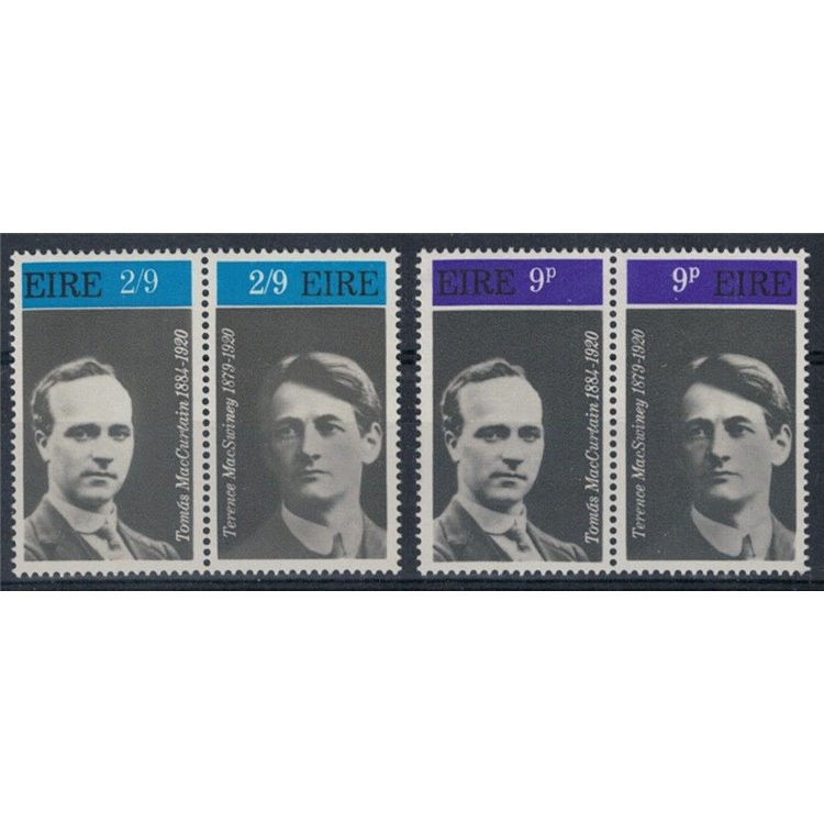 IRELAND 1970 Mac Swiney and Mac Curtain 4v MNH**