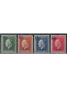 GREECE 1946 Referendum George II 4v MH*