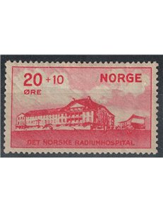 NORVEGIA 1931 Radium Hospital di Oslo MNH**