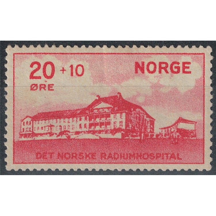 NORVEGIA 1931 Radium Hospital di Oslo MH*