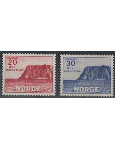 NORWAY 1938 North Cape, 2nd series 2v MH*