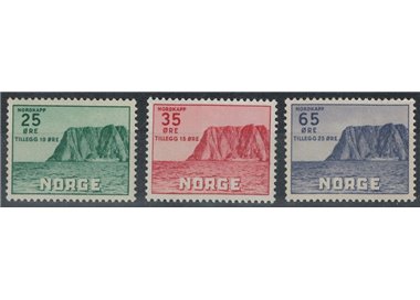 NORWAY 1957 North Cape, 5th series 3v MH*