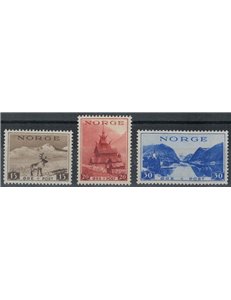NORWAY 1938-39 Views 3v MNH**