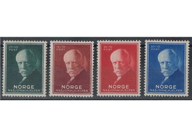 NORVEGIA 1940 Soccorso nazionale 4v MNH**