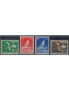 NORWAY 1941 Society for the Rescue of Shipwrecked Persons 4v MH*