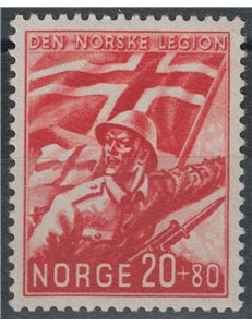 NORWAY 1941 Pro Norwegian Legion MNH**