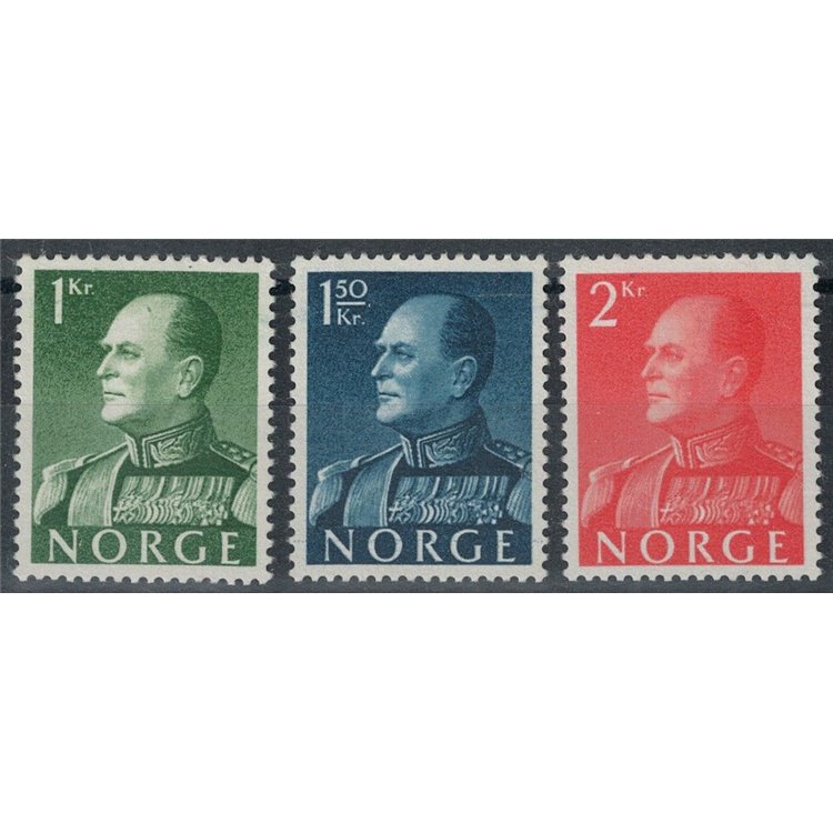 NORWAY 1969 Effigy of King Olav V 3v MNH**