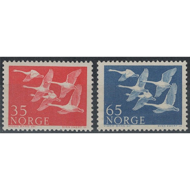 NORWAY 1956 Norden 2v MNH**