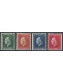 GREECE 1937 Effigy of George II 4v MH*