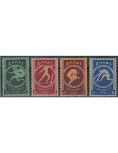 GRECIA 1939 Giochi balcanici 4v MNH**