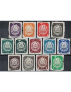 LETTONIA 1940 Stemma 13v MNH**