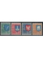 ESTONIA 1940 Stemmi di Province 4v MNH**